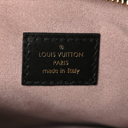 Louis Vuitton Lambskin Embossed Monogram Coussin PM Black 7 of 9
