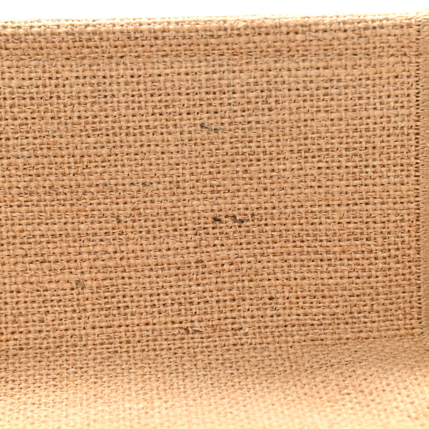Canvas Jute Embroidered Medium Book Tote Black Beige