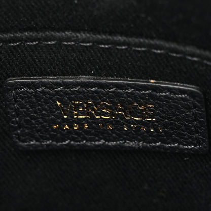 Versace Calfskin La Medusa Round Camera Bag Black 6 of 11