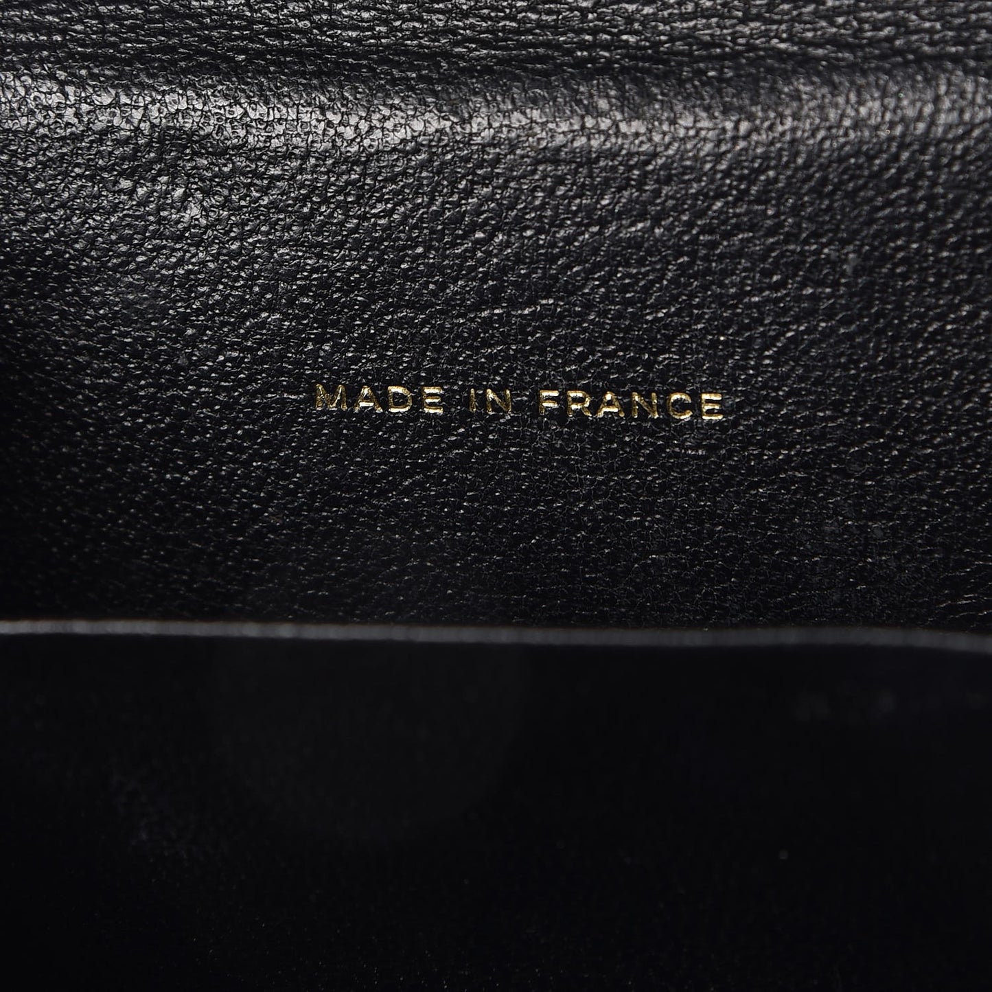 Goatskin Compact CC Wallet Black