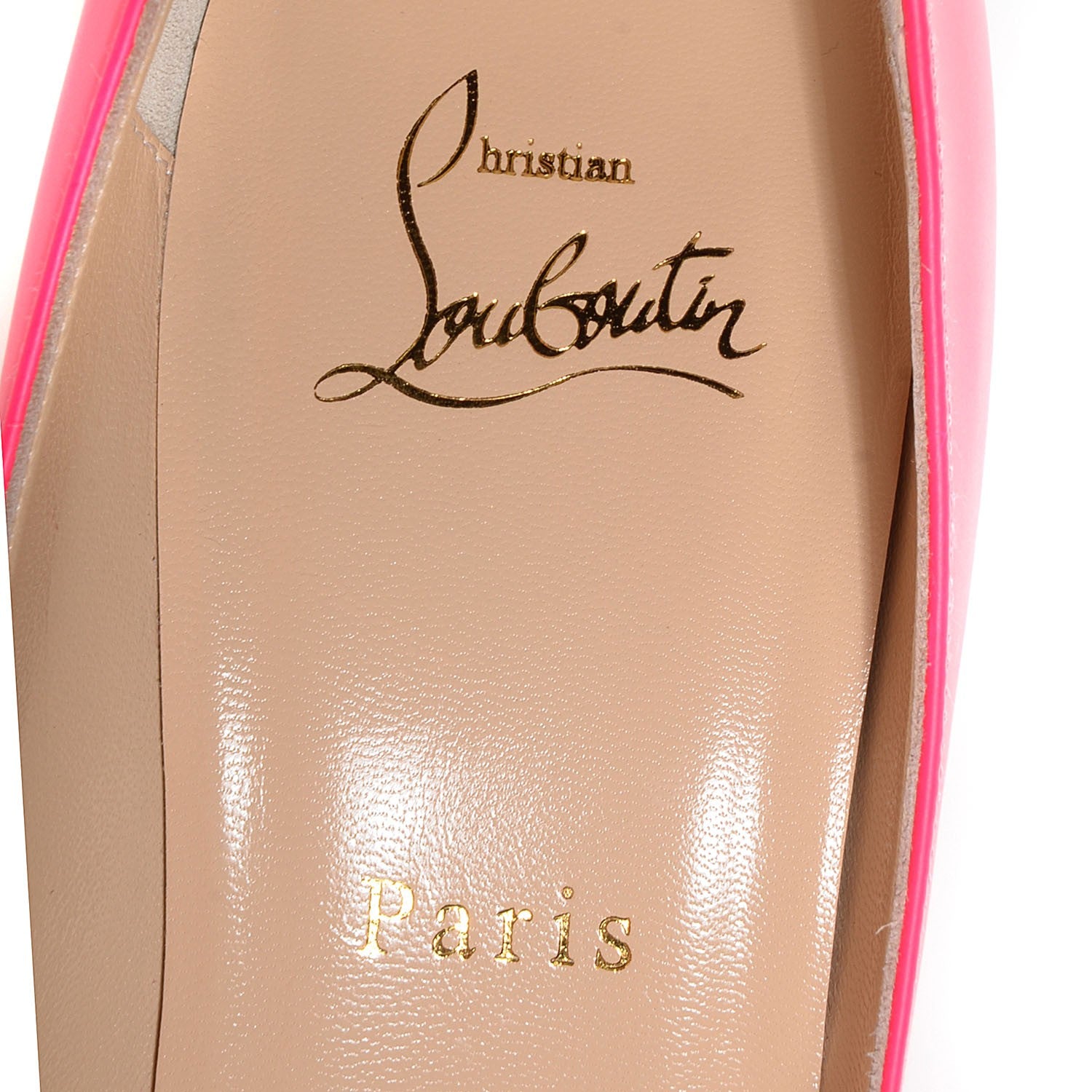 Christian Louboutin Jazz Calf Youpi 120 Pumps 39.5 Fuchsia White 7 of 7