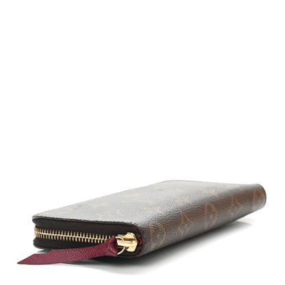 Louis Vuitton Monogram Clemence Wallet Fuchsia 4 of 7