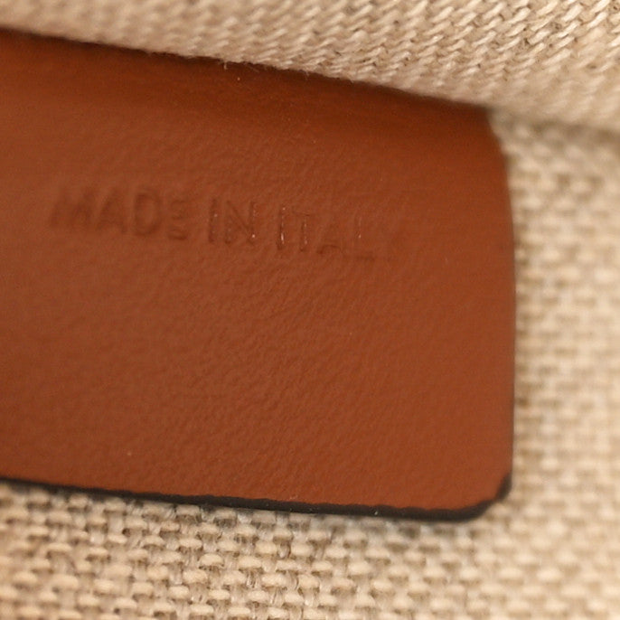 Celine Canvas Calfskin Cuir Triomphe Camera Shoulder Bag Tan 7 of 10