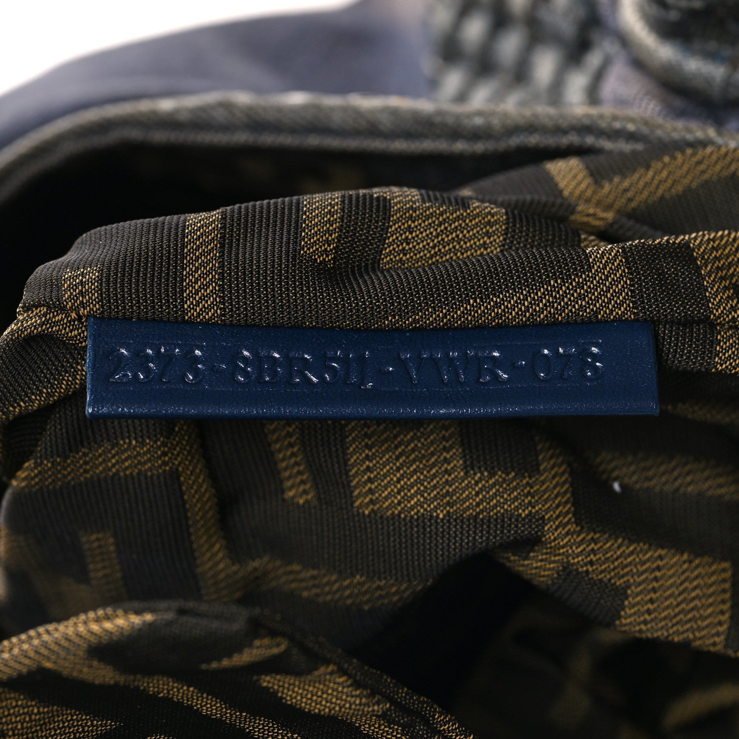Fendi Denim Spalmati Woven Spy Blue 7 of 13