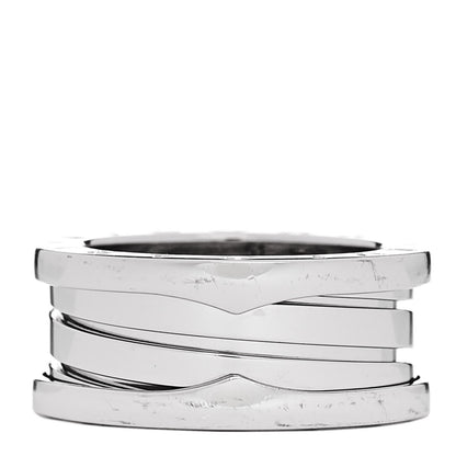 Bulgari 18K White Gold B.Zero1 Three-Band Ring 51 5.75 1 of 6