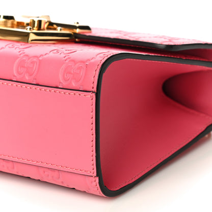 Gucci Guccissima Small Padlock Shoulder Bag Flush 9 of 13
