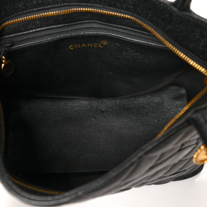 Chanel Caviar Quilted Medallion Tote Black 5 of 10