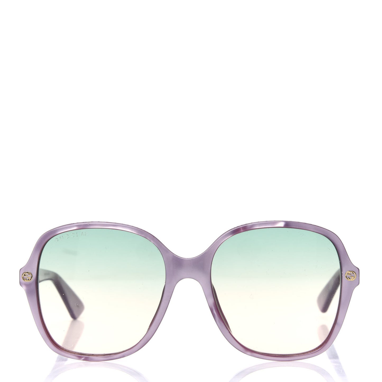 Acetate Square Frame GG0092S Sunglasses Purple