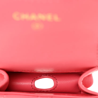 Chanel Lambskin Quilted Airpods Pro Case Coral 4 of 7