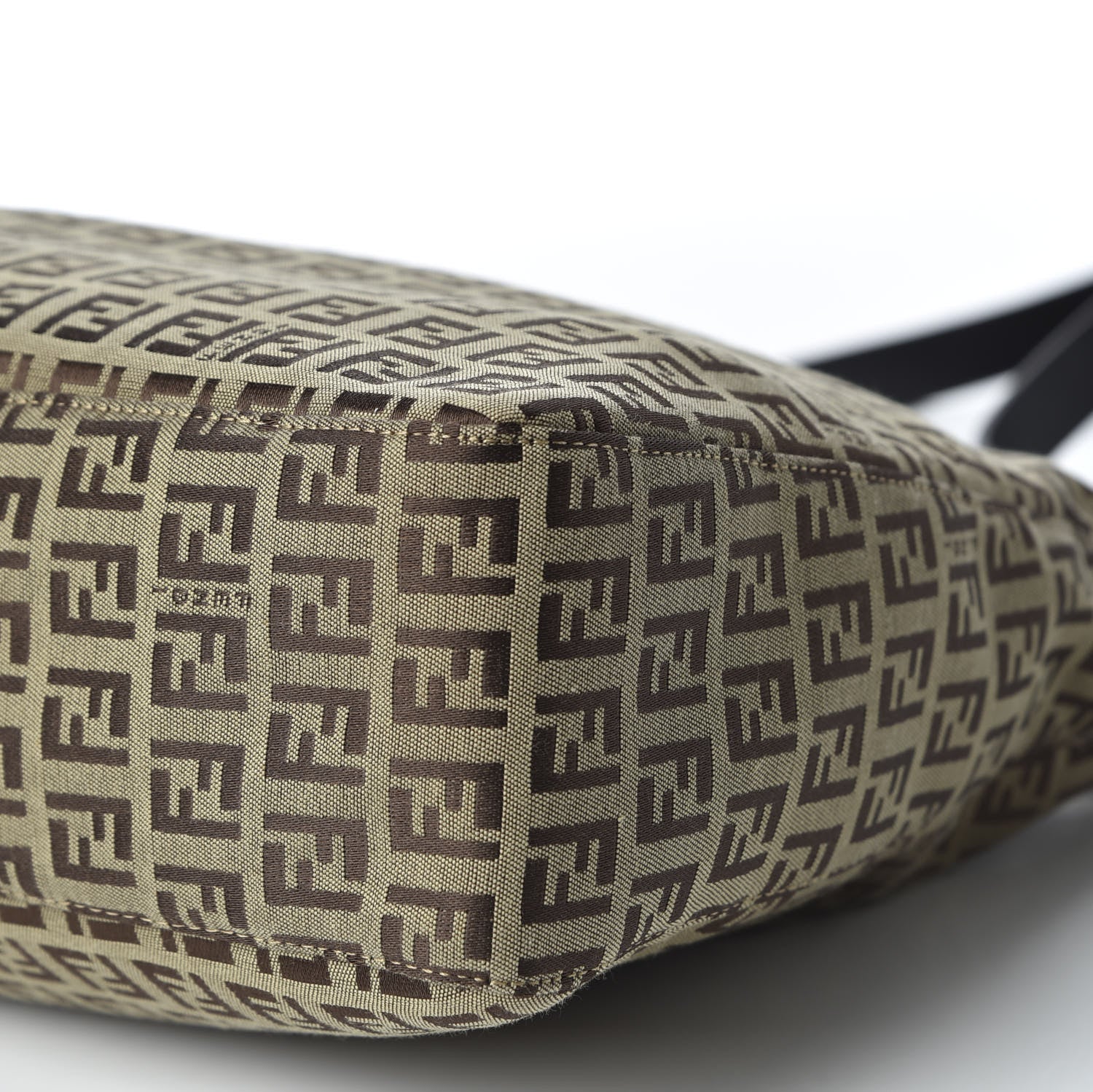 Fendi Zucchino Shoulder Bag Tobacco 6 of 8