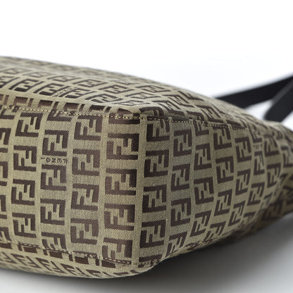 Fendi Zucchino Shoulder Bag Tobacco 6 of 8