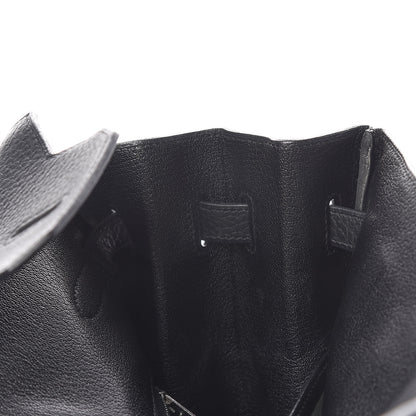 Hermes Taurillon Clemence Birkin 35 Black 14 of 40