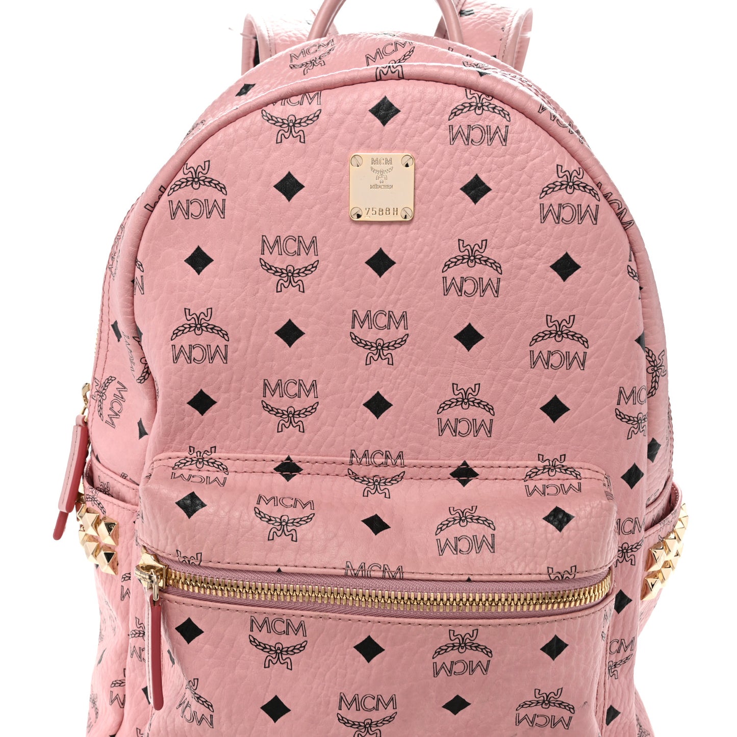 Visetos Small Side Stud Stark Backpack Soft Pink