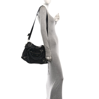Balenciaga Agneau Classic Silver Hardware City Black 2 of 12
