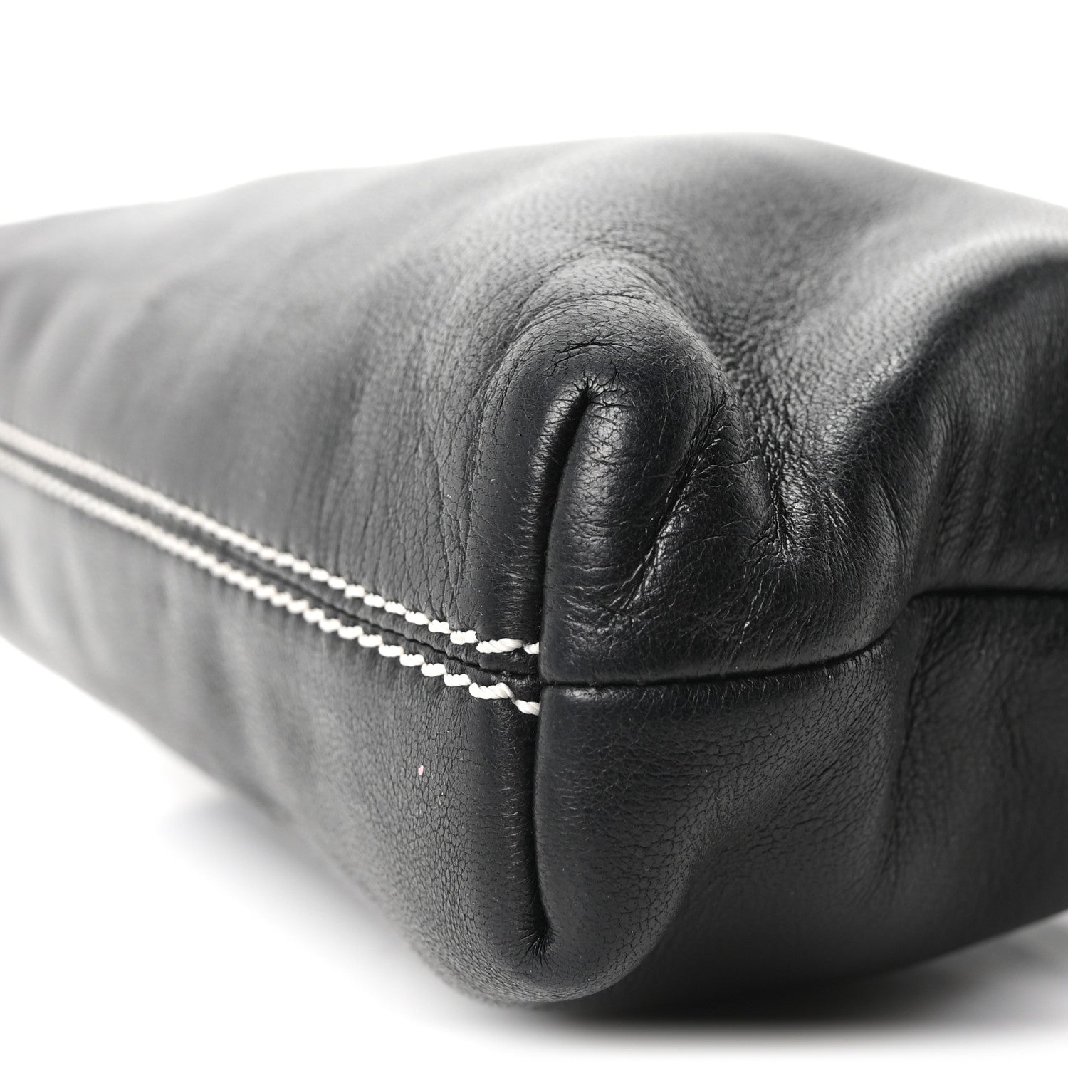 Chanel Lambskin Lax Pochette Black 10 of 10