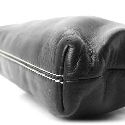 Chanel Lambskin Lax Pochette Black 10 of 10