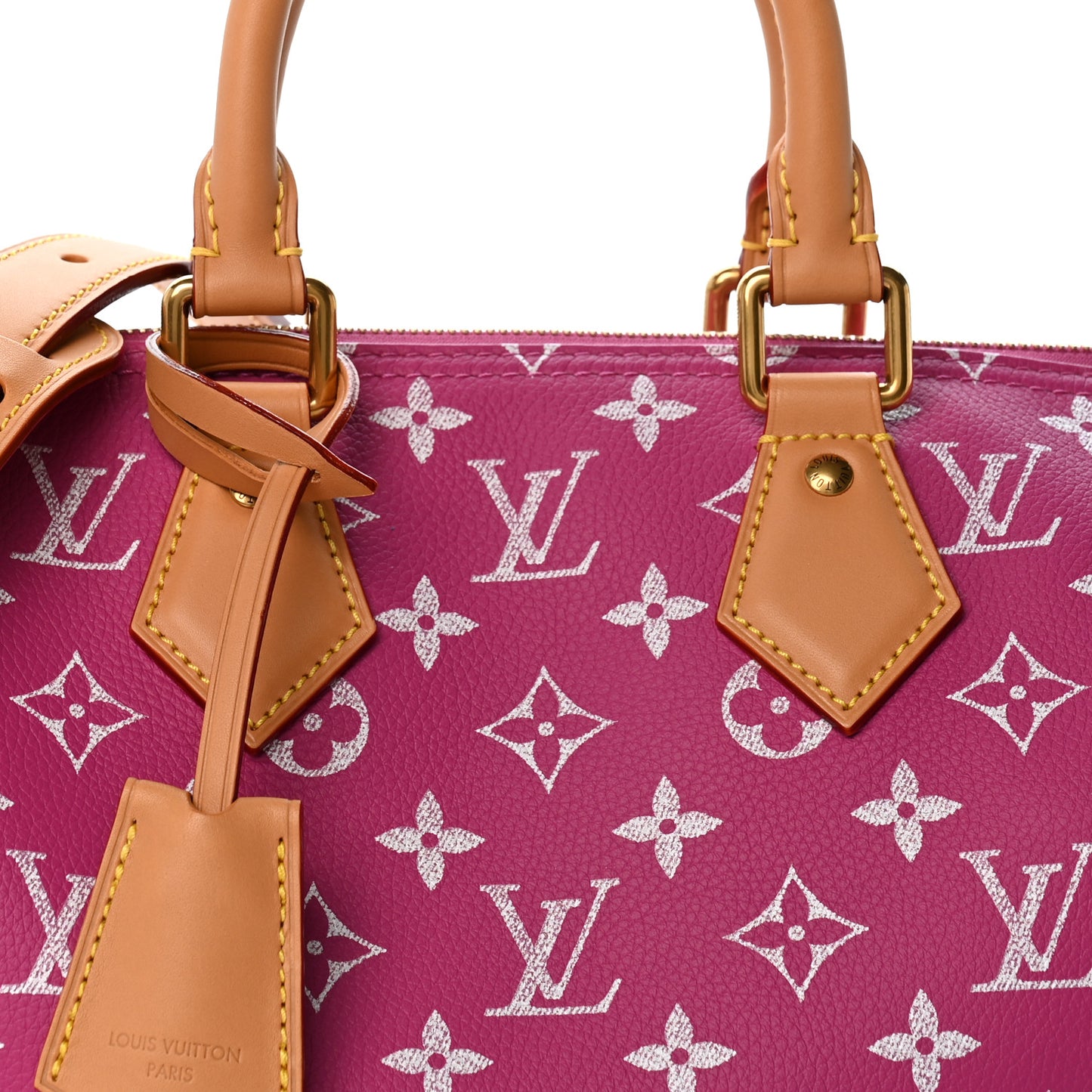 Calfskin Monogram Speedy P9 Bandouliere 25 Agate