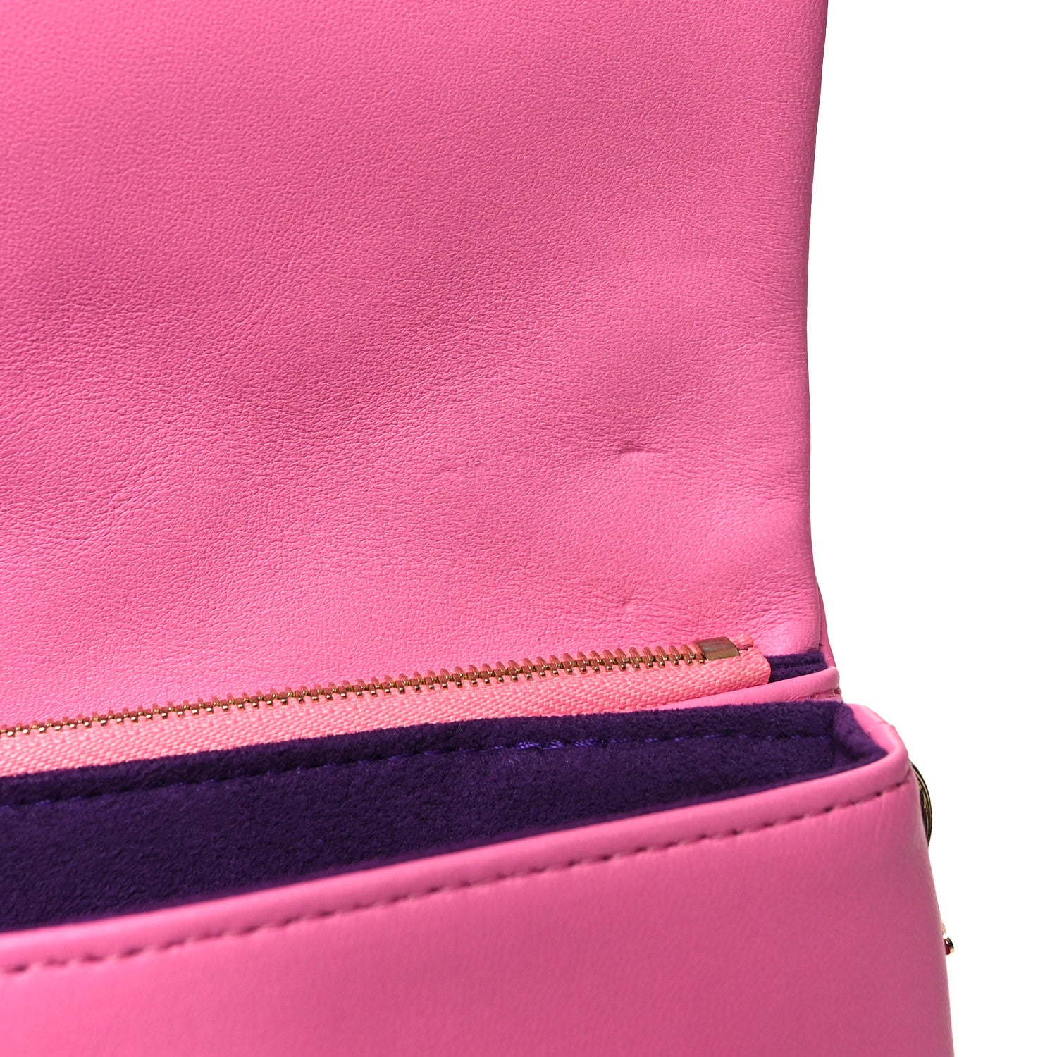 Louis Vuitton Lambskin Embossed Monogram Vuittamins Pochette Coussin Rose Violet 12 of 12
