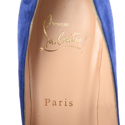 Christian Louboutin Suede So Kate 100 36.5 Blue 9 of 11