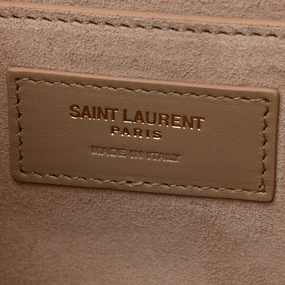 Saint Laurent Smooth Calfskin Medium Classic Monogram Kate Tassel Satchel Light Natural 6 of 11