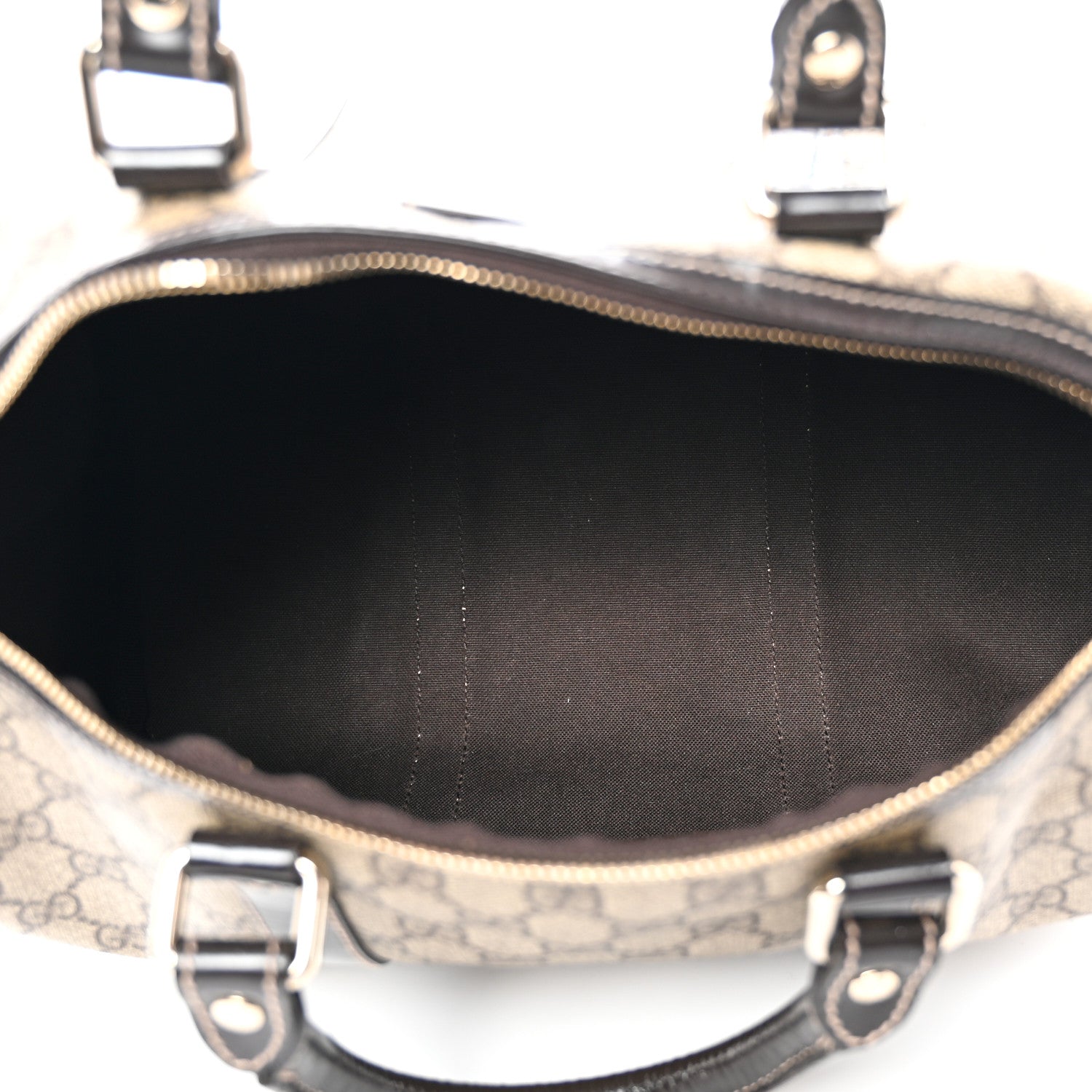 Gucci GG Plus Monogram Medium Joy Boston Dark Brown 5 of 12
