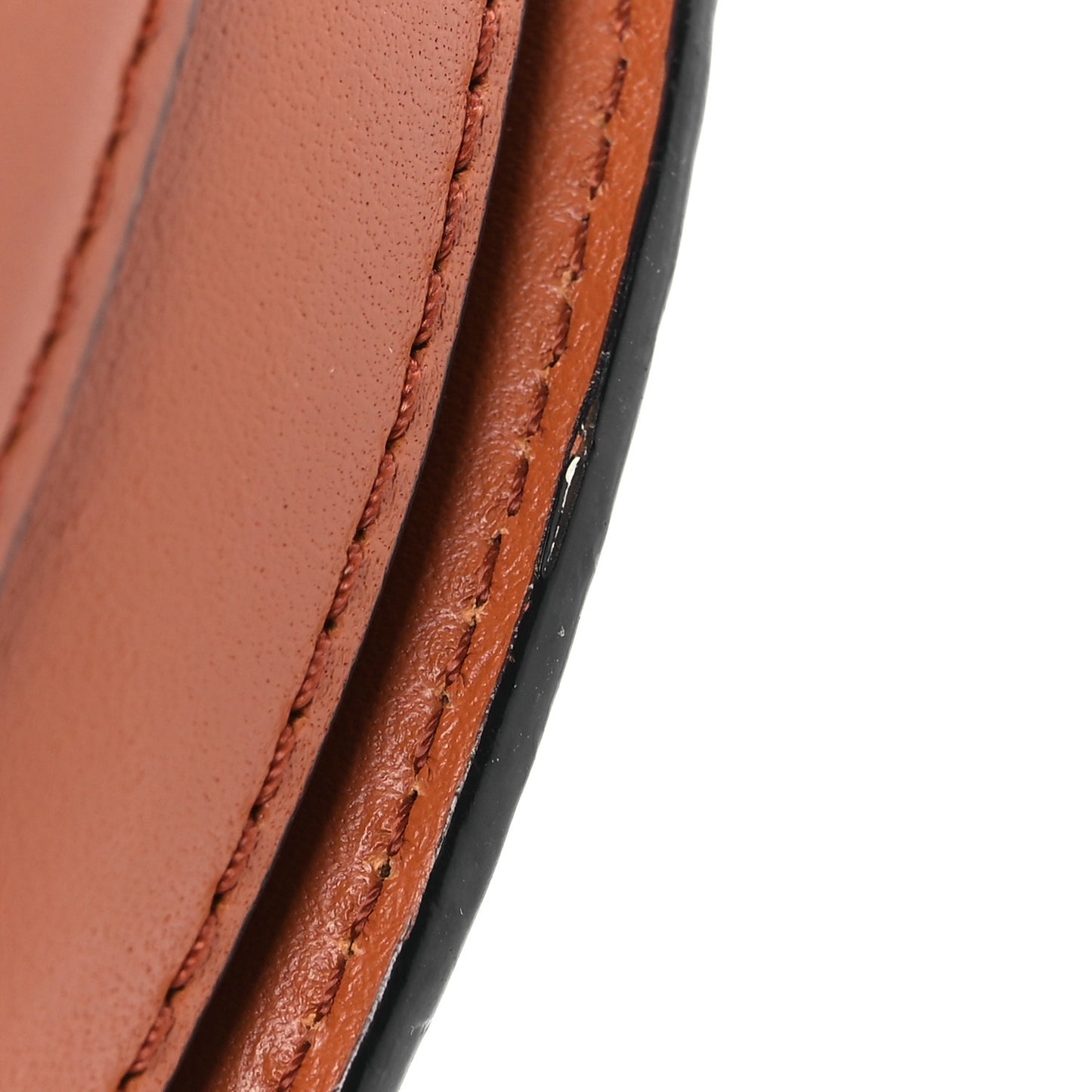 Visetos Mini Patricia Saddle Bag Cognac