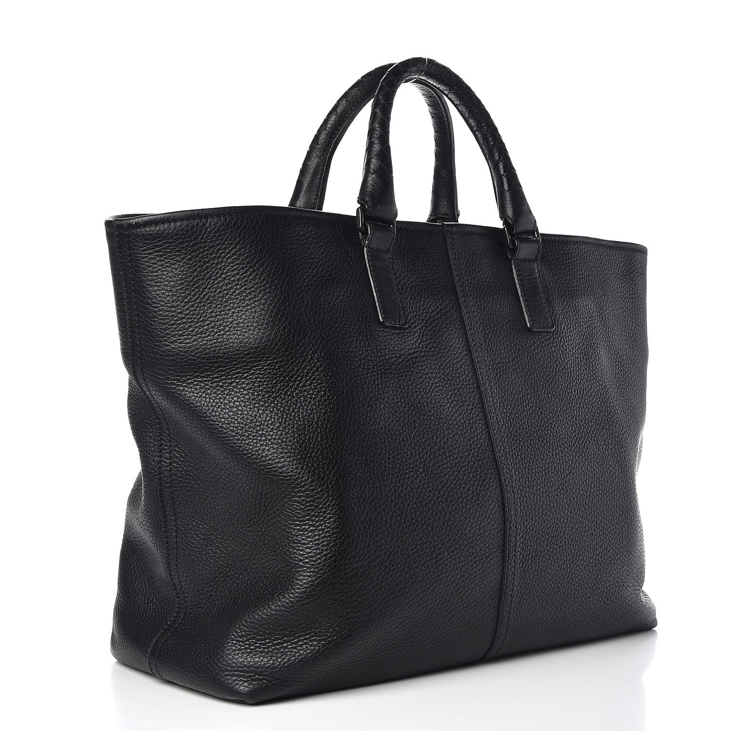 Bottega Veneta Calfskin Tote Black 3 of 7