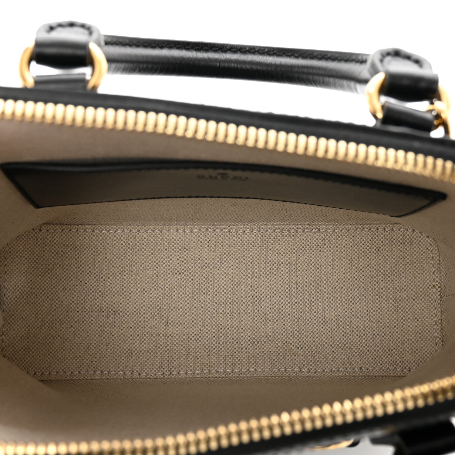 Gucci Boarded Plutone Calfskin Mini Horsebit 1955 Top Handle Bag Black 6 of 9