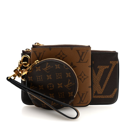 Louis Vuitton Reverse Monogram Giant Trio Pouch 1 of 8
