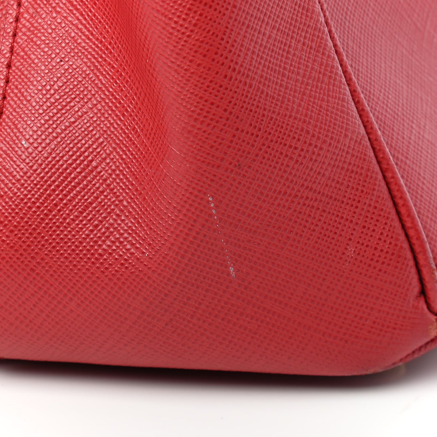 Saffiano Lux Large Tote Fuoco