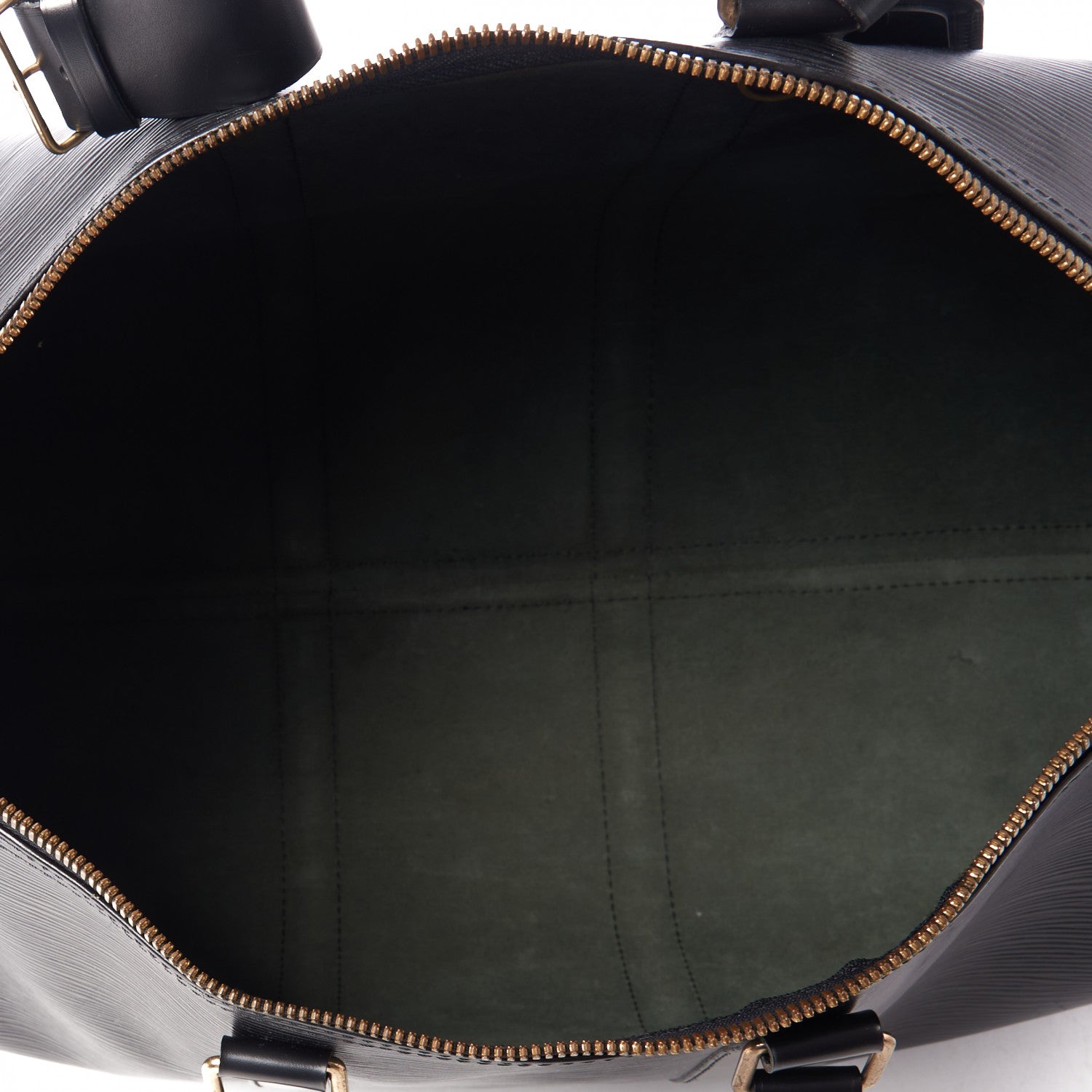 Louis Vuitton Epi Keepall 45 Black 7 of 9