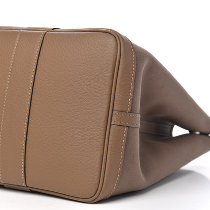 Hermes Toile Vache Garden Party 36 MM Etoupe 8 of 9