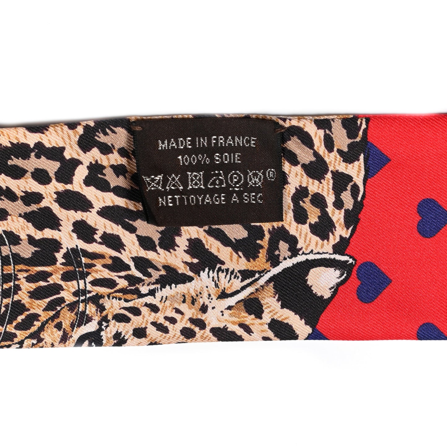 Silk Jungle Love Love Twilly Rouge Marine Fauve
