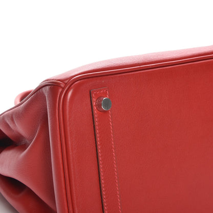 Hermes Swift Birkin 30 Rouge Garance 24 of 27