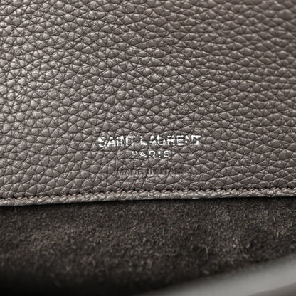 Saint Laurent Grained Calfskin Baby Sac De Jour Souple Fog 8 of 15