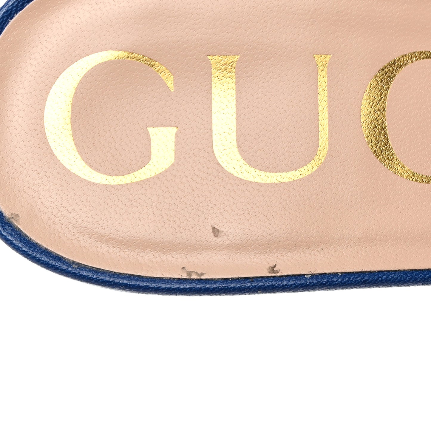 Malaga Kid Crystal GG Isa Ankle Strap 55mm Sandals 39.5 Blue