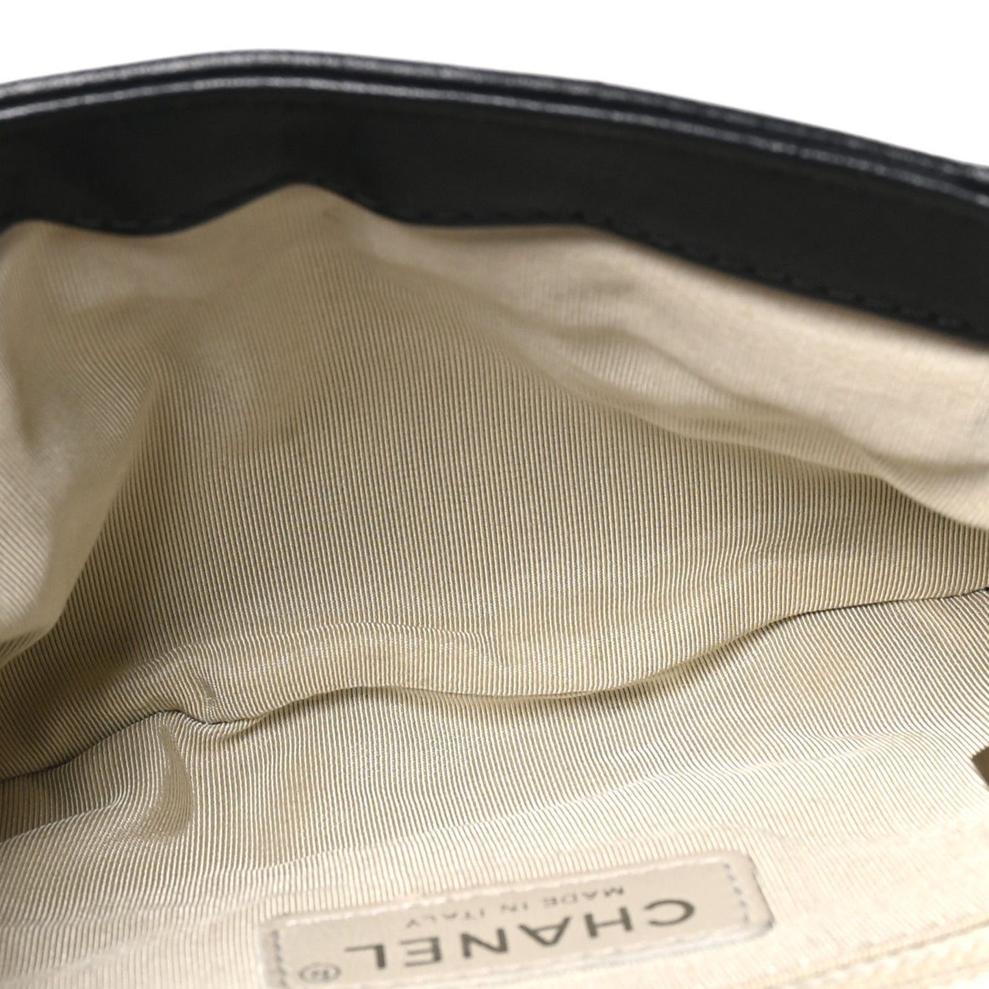 Washed Lambskin Quilted Mini Chain Around Messenger Black
