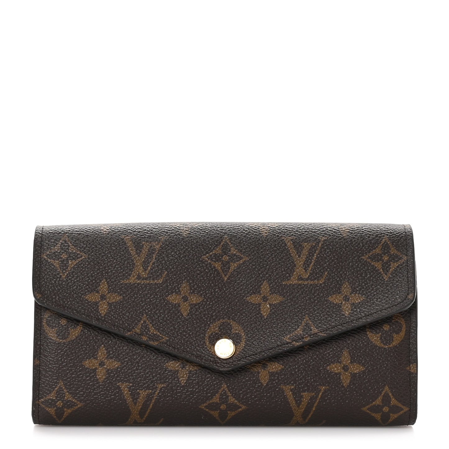 Monogram Sarah Wallet NM Coquelicot