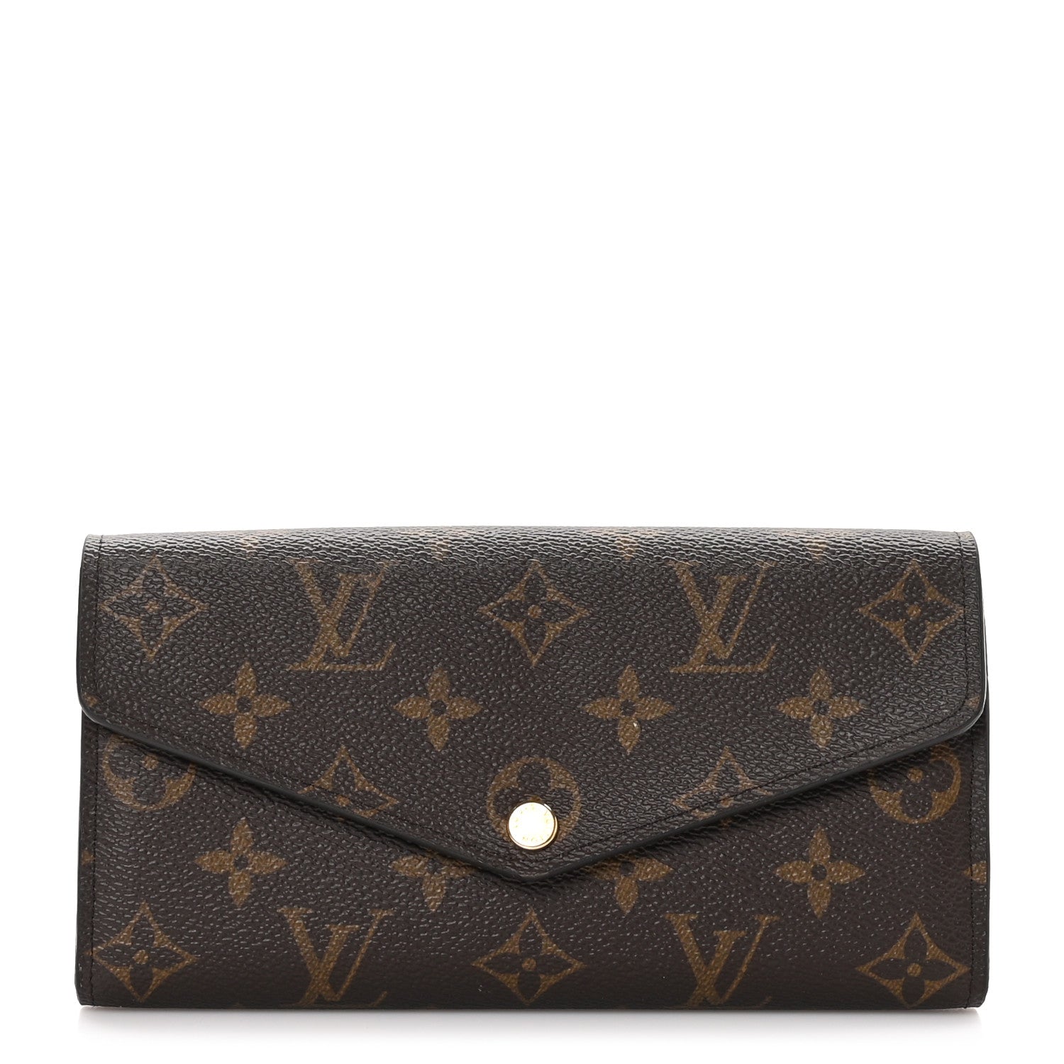 Louis Vuitton Monogram Sarah Wallet NM Coquelicot 1 of 11