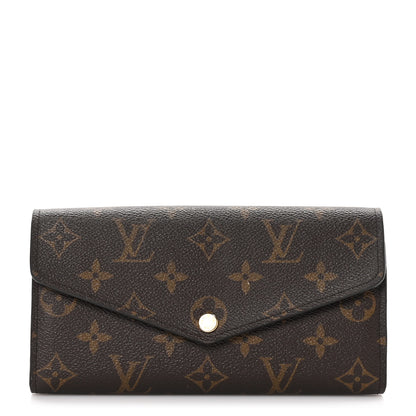 Louis Vuitton Monogram Sarah Wallet NM Coquelicot 1 of 11
