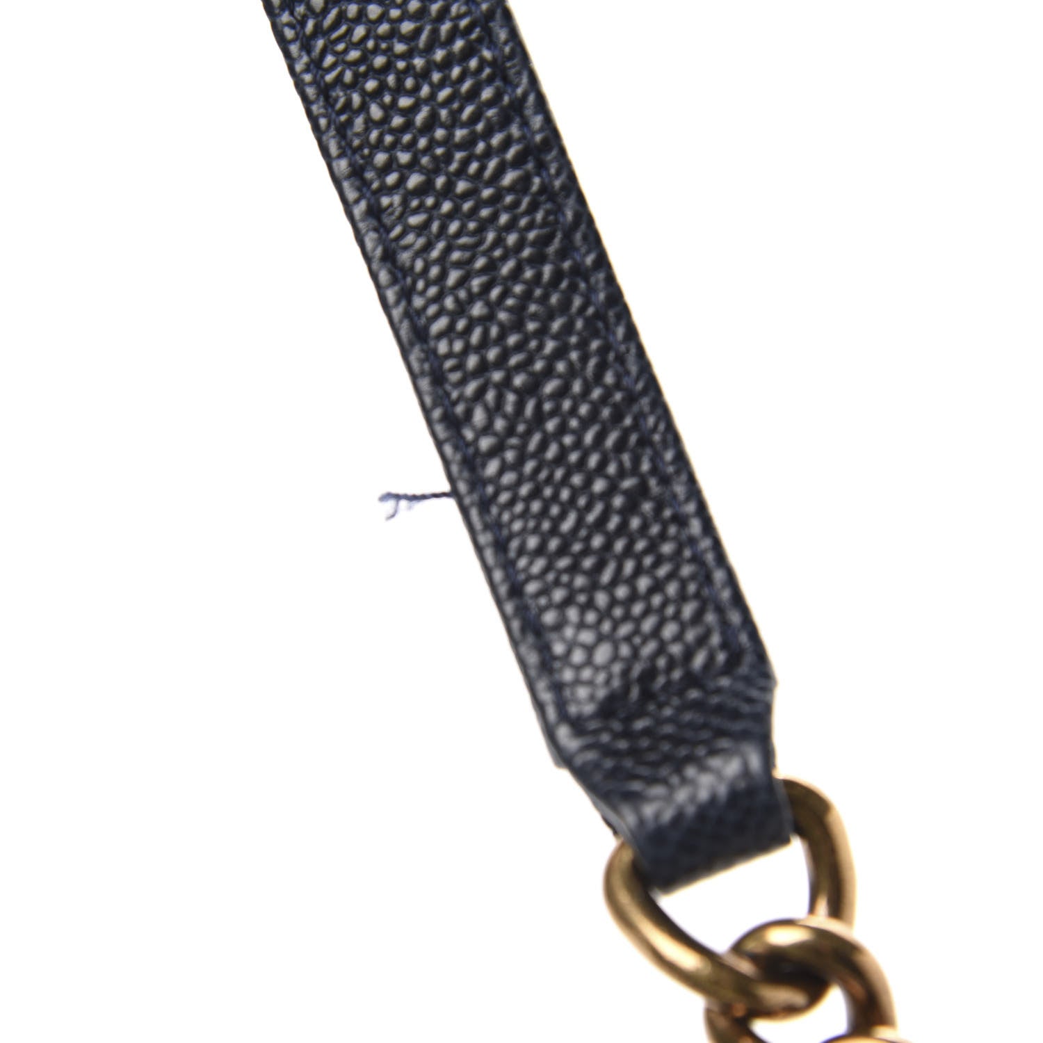 Chanel Caviar Quilted New Medium Boy Flap Dark Navy Blue 8 of 12