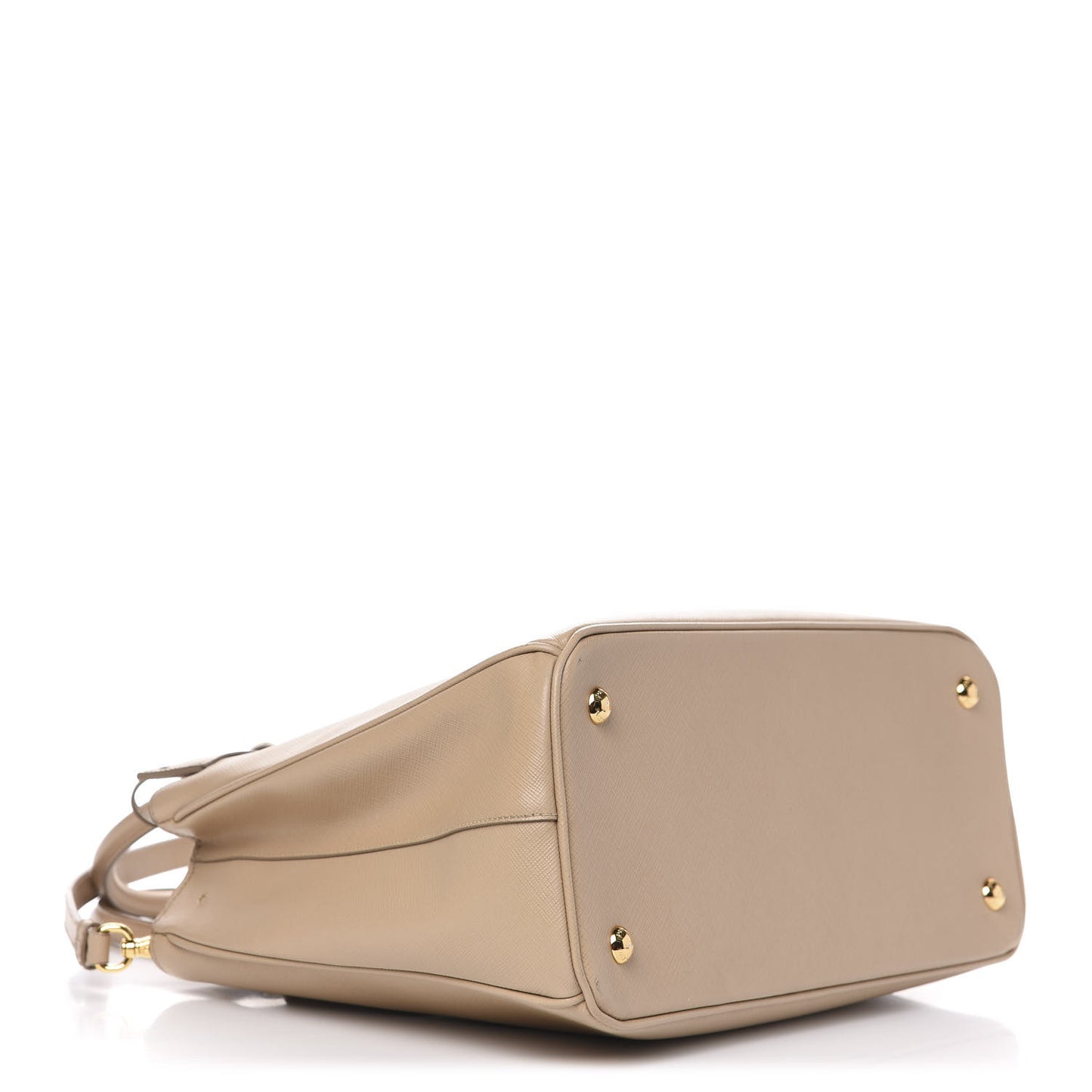 Saffiano Lux Medium Tote Sabbia