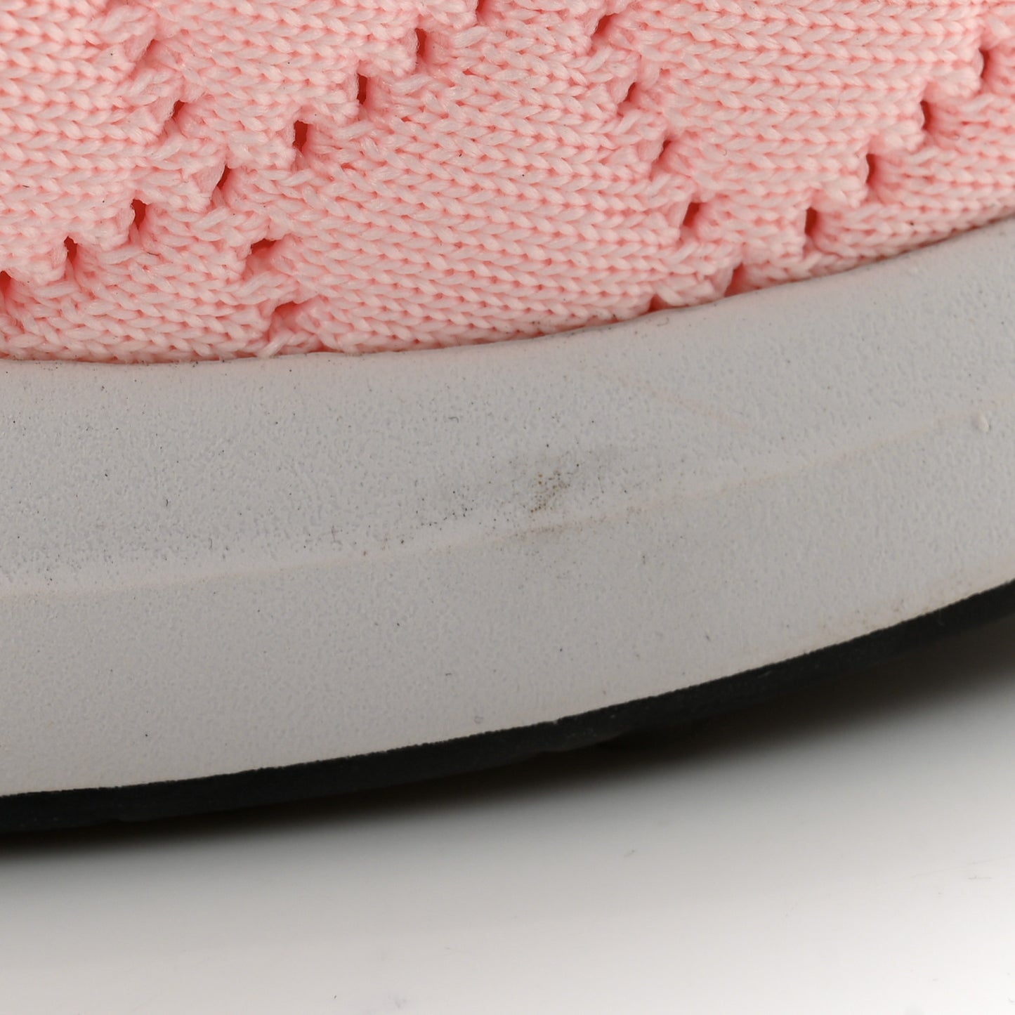 Mixed Fibers Quilted Womens CC Sneakers 36.5 Light Pink