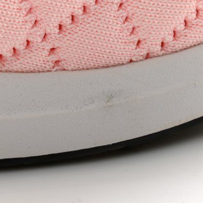 Chanel Mixed Fibers Quilted Womens CC Sneakers 36.5 Light Pink 9 of 10