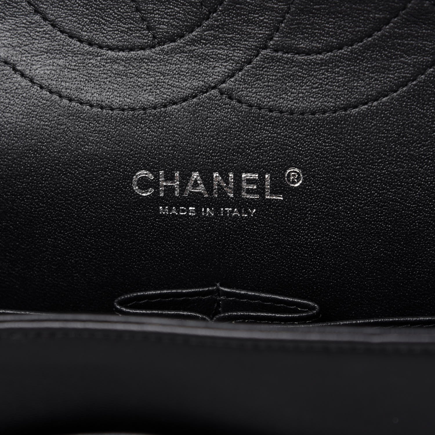 Chanel Lambskin Chevron Quilted Jumbo Double Flap So Black 8 of 10