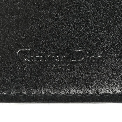 Christian Dior Patent Cannage Small Lady Dior Flap Card Holder Black 6 of 9