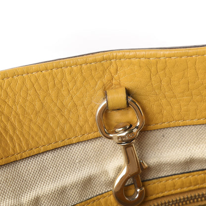 Gucci Pebbled Calfskin Medium Bella Tote Bumblebee 10 of 11