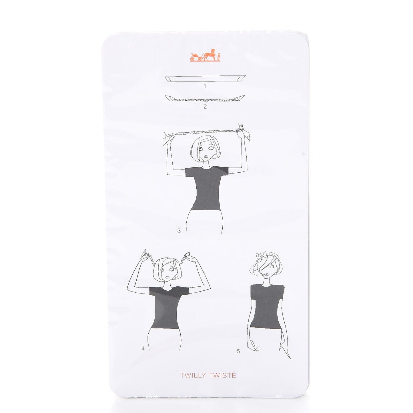 Knotting Cards Cartes A Nouer Carre Scarf Guide