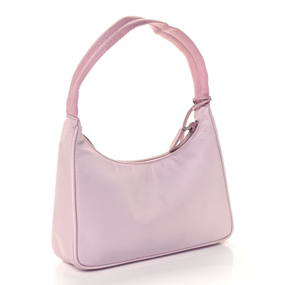 Prada Tessuto Nylon Mini Re-Edition 2000 Bag Alabastro 3 of 12