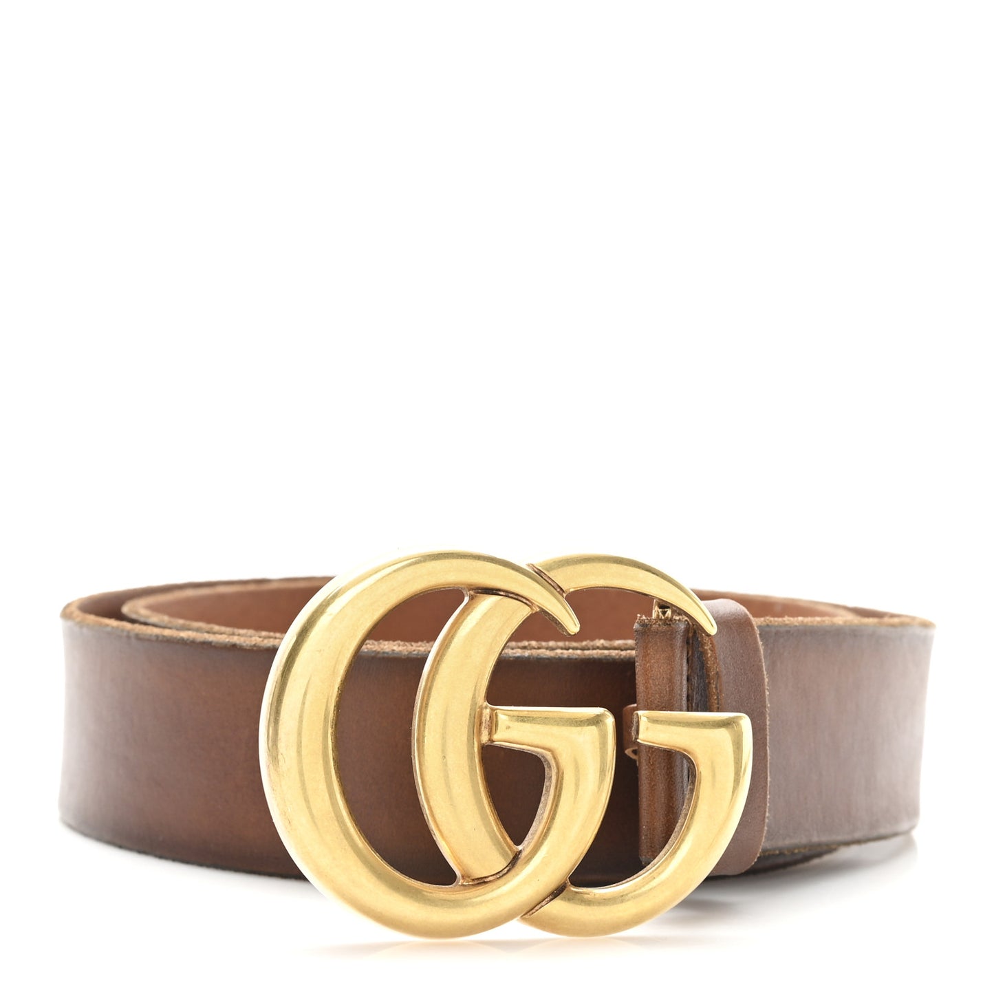 Faded Calfskin Double G 40mm Belt 85 34 Cuir